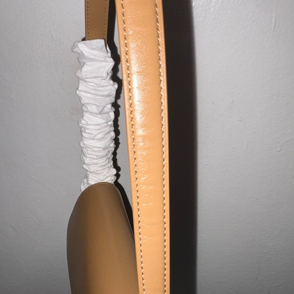 Saint Laurent Mini Voltaire Shoulder Bag — Dark Cork Calfskin — Retail $2,150 - Picture 8 of 15